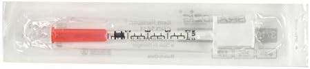 Brandzig U-40 Pet Insulin Syringes 29G 3/10cc, 1/2" 100-Pack