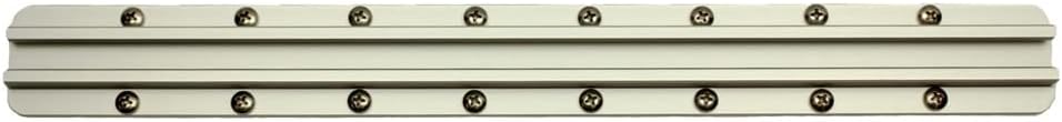 YakAttack GT175 Generation II GearTrac - Size Options | Heavy-Duty Silver Kayak Surface Mount Track | Accessory Mounting | Topside Installation | Compatible with 1/2" Wide Track Hardware