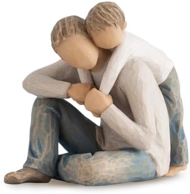 Willow Tree Close to me, Apart or Together, Always Close to me, Expresses Loving Relationships Between Mother and Daughter, Sisters or Friendships, Sculpted Hand-Painted Figure | Cast from a Susan Lordi Original Carving, Celebrates Extended Family Bonds,…
