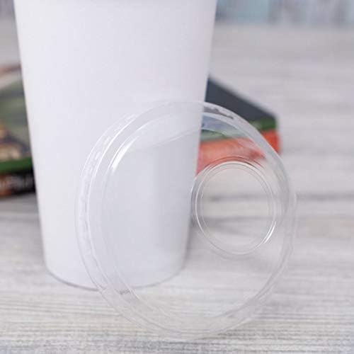 Karat C-KCDL90 90mm PET Dome Lid, Fits 12 oz - 22 oz Paper Cold Cups (Pack of 1000)