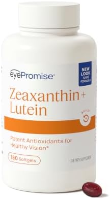 EyePromise Zeaxanthin + Lutein Eye Health Supplements, 60 Softgels | Lutein and Zeaxanthin Supplements to Enhance and Support Healthy Vision, 30-Day Supply (Packaging May Vary)
