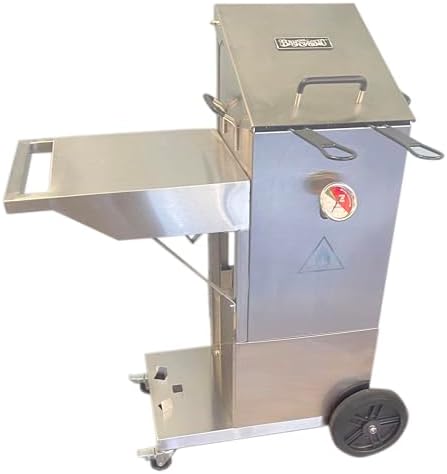 Bayou Classic 700-704 4-gal Stainless Bayou Fryer with Cart Includes 2 Stainless Mesh Baskets Fry Thermometer Drain Valve High Pressure Regulator w/