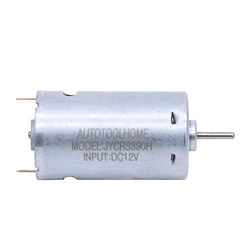 12V DC Motor, Small Electric Motor for RC Car DIY | High Speed High Torque Compact Brushed 12V Motor 2.3mm Shaft for RC cars, Hobby models