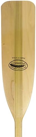 Attwood Wooden Canoe Paddle, Ergonomic Grip, Premium Wood Construction, Protective Finish