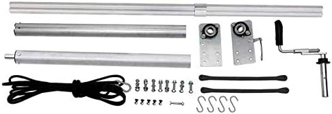 Manual Truck and Trailer Hand Crank Tarp Kit w-wo Tarp (Hand Crank ONLY (NO TARP))