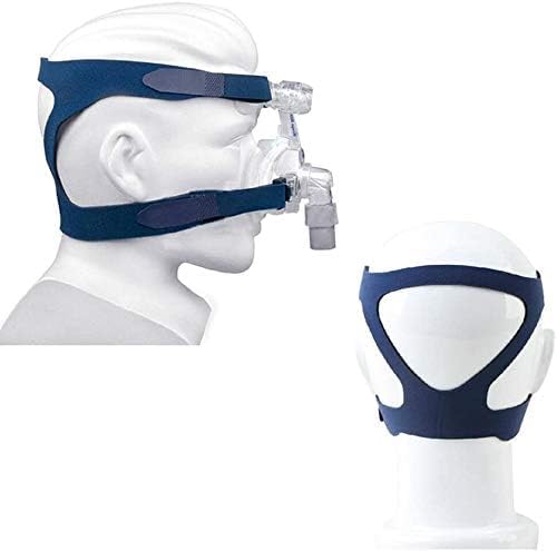 CPAP Mask Headgear Strap, Universal CPAP Supplies Strap for CPAP Mask | Universal CPAP Mask Strap, Magic Tape Adjustable, Medical-Grade Soft Fabric, Durable Replacement for Most CPAP Masks, Blue