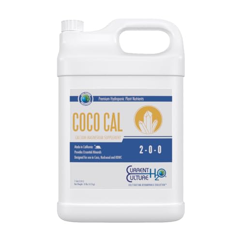 Coco Cal - Cal/Mag - Gallon | Pure Liquid Fertilizers | Crystal Clear Blends | Consistently pH Stable | Developed for Hydroponic Applications
