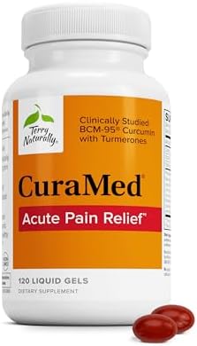 Terry Naturally CuraMed Acute - Muscle Soreness & Pain Relief - 60 Count