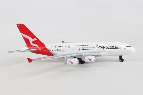 Daron Toy Airplane RT9904 – Emirates A380 – Die-Cast Metal Model Airplane Toy with Plastic Parts for Kids Ages 3+