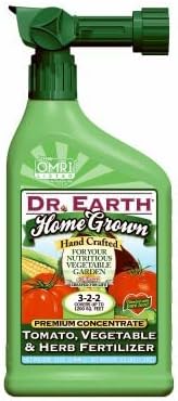 Dr. Earth Home Grown, 32 OZ, Ready To Spray, Tomato, Vegetable & Herb Fertilizer
