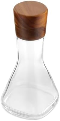 nambe Vie Decanter | Glass Wine Decanter Bottle for Bourbon, Brandy, Juice