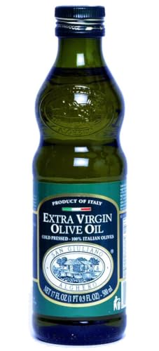 Polyphenol Rich Extra Virgin Olive Oil by San Giuliano, Pure 100% Italian EVOO from Italy, Cold Pressed for Everyday Cooking, Non-GMO Certified, Sustainably Farmed, 750 ML Bottle
