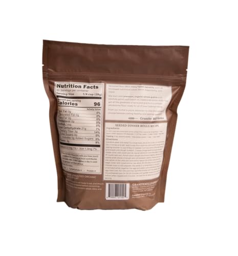 Granite Mill Farms Sprouted Organic Hard White Wheat Flour, 5 lb