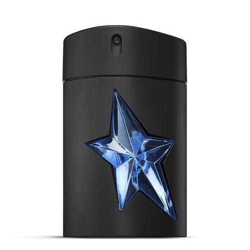 Mugler A*Men Eau de Toilette - Long Lasting Woody Ambery Cologne for Men | Fragrance with Patchouli, Coffee Extract & Lavender - Long Lasting Masculine Gourmand Scent for Date Night
