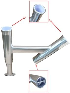 Brocraft Aluminum Rod Rigger/Boat Trolling Rod Holder & Fishing Outrigger Spreader for Multiple Rods