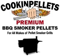 CookinPellets Premium Apple Mash and Hard Maple Natural Hardwood Light Sweet Smoke BBQ Grill Wood Pellets for Pellet Grill & Pellet Smoker, 40 Lb Bag