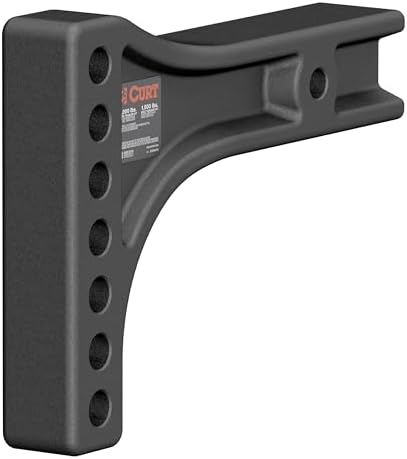 CURT 17131 Replacement Weight Distribution Hitch Shank, 2-1/2-Inch Receiver, 2-Inch Drop, 6-Inch Rise