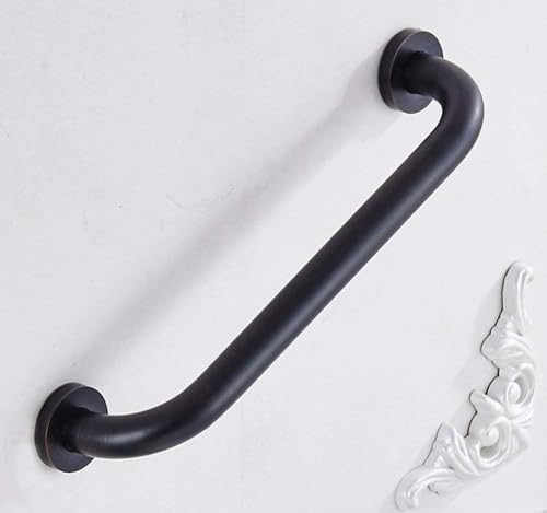 ELLO&ALLO Brushed Nickel Bathroom Shower Grab Bar, Home Care Bath Handrail (12 Inch)