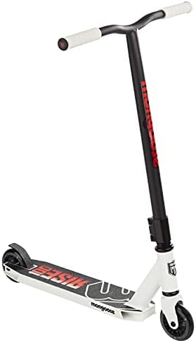 Mongoose Rise Freestyle Stunt Trick Scooter, For Kids Youth Adult Men Women Ages 8 Up, Lightweight Alloy Deck & Heavy-Duty Frame Up to 220 lbs.