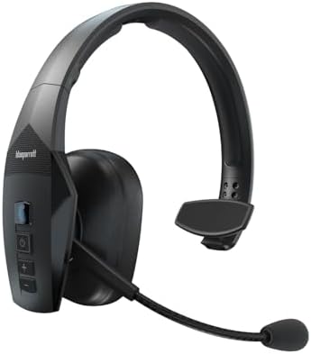 BlueParrott B550-XT Bluetooth Headset | 96% noise canceling headset for truck drivers; voice control, IP54-rated, 24 hr talk time