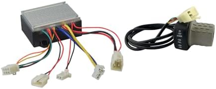 AlveyTech 24 Volt ZK2430-D-FS-ROHS Controller for The Razor MX350 Dirt Rocket Bike (Versions 33-36) - Replacement Motor Speed Control Module with 4-Wire Throttle Connector