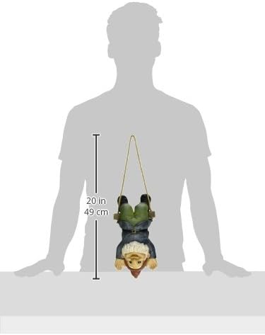 Design Toscano Alfie the Acrobat: Swinging Gnome Statue