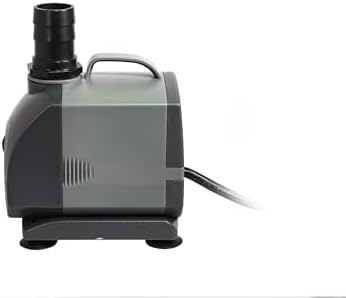 Jebao FA-5000 1200GPH Submersible Fountain Pump for Hydroponics, Aquaponics, Waterfall, Fish Pond