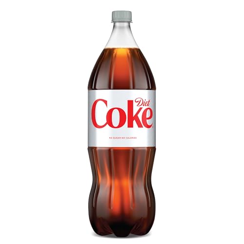 Diet Coke Soda Soft Drink Bottles, 12 fl oz, 8 Pack | No sugar, no calories, 46 mg caffeine per bottle