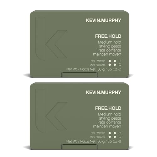 KEVIN.MURPHY FREE.HOLD - Hair Styling Paste - For All Types - Medium Hold - Hair Breakage Prevention - Styling Product - Paraben Free Hair Care - 100 g / 3.5 oz