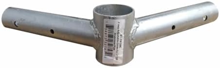 4 Way Crown Steel Replacement Premium Frame Tent Fitting | For Premium West Coast Frame Style Party Tents | Part Fits 10' x 10' and 15' x 15' Tent Frames