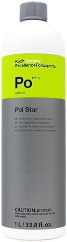 KOCHCHEMIE Pol Star - Vehicle Leather & Suede Cleaner, Effective Natural Vehicle Cleaner with Protection Formula