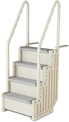 Confer Plastics STEP1X Swimming Pool 4 Steps Entry System - Grey