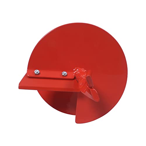 THUNDERBAY 6 Inch Diameter 36 Inch Long Earth Auger Bit with Fishtail Point and Patent Shock Spring