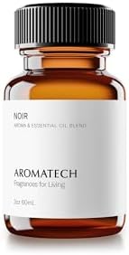 AromaTech Noir Premium Aroma Oil – Bold & Luxurious Home Fragrance with Notes of Cedarwood, Musk, Fig & Black Tea for Scent Diffusers, Cold-Air and UltraSonic Scent Machines (10 mL)