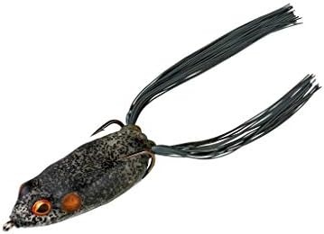 Booyah Pad Crasher Topwater Bass Fishing Hollow Body Frog Lure with Weedless Hooks