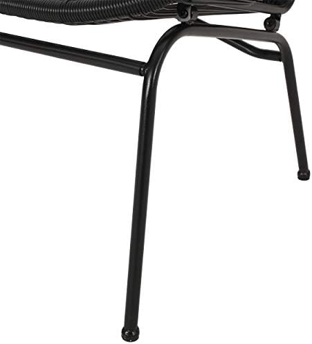 Christopher Knight Home Loveseat, Black