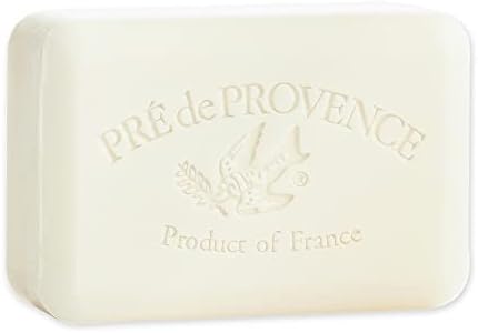 Pre de Provence Artisanal Soap Bar, Enriched with Organic Shea Butter, Natural French Skincare, Quad Milled for Rich Smooth Lather, 8.8 Ounce, Ocean Air