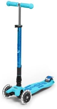 Micro Kickboard | Maxi Foldable LED Kids Scooter for Ages 5-12 | Children