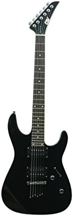 Unknown ivy 6 String Solid-Body Electric Guitar, Right, Black (ISJ-100 BK)