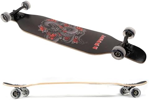 Amrgot 42 inches Complete Longborads Drop Through Deck Concave Cruise Professional Longboards