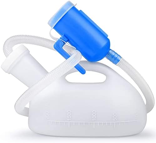 Urinals for Men, 2000ml Urine Bottle for Men, Male Portable Pee Bottle, Spill Proof Men's Potty Portable Urinal