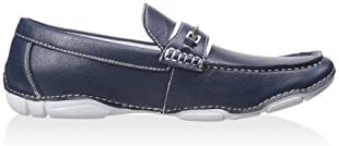 Kenneth Cole Reaction Men's Vic-Tour-Y Casual Slip-On, Blue, 8.5 M US