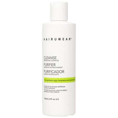 Cleansing Shampoo for Synthetic Wigs & Hair Extensions, Gentle Care