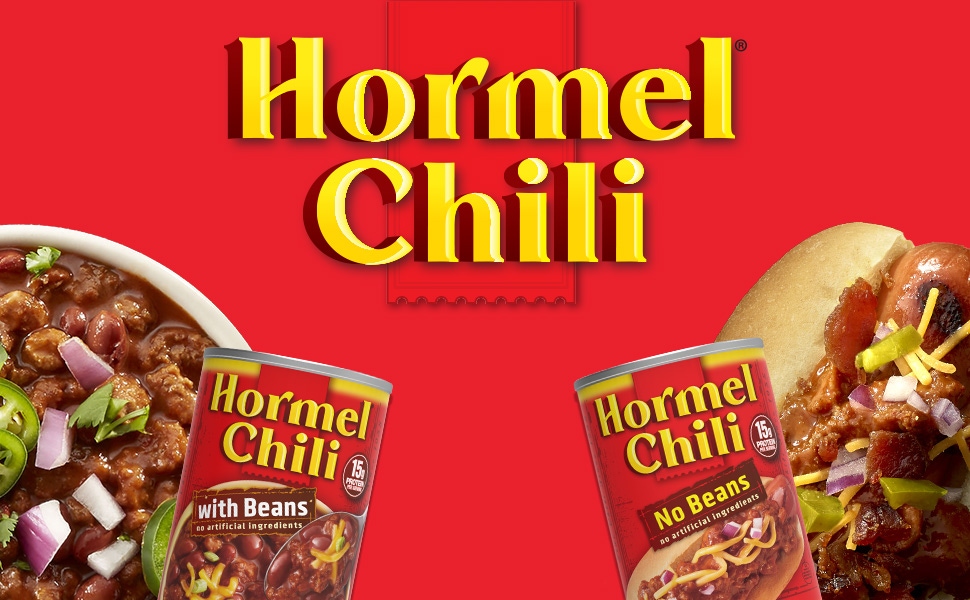 Hormel Chili - Chili with Beans or Chili with No Beans