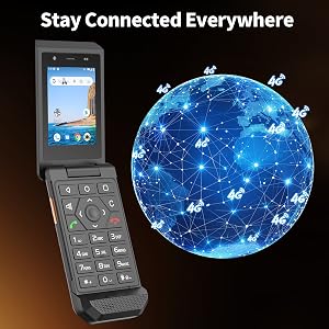 4G flip phone