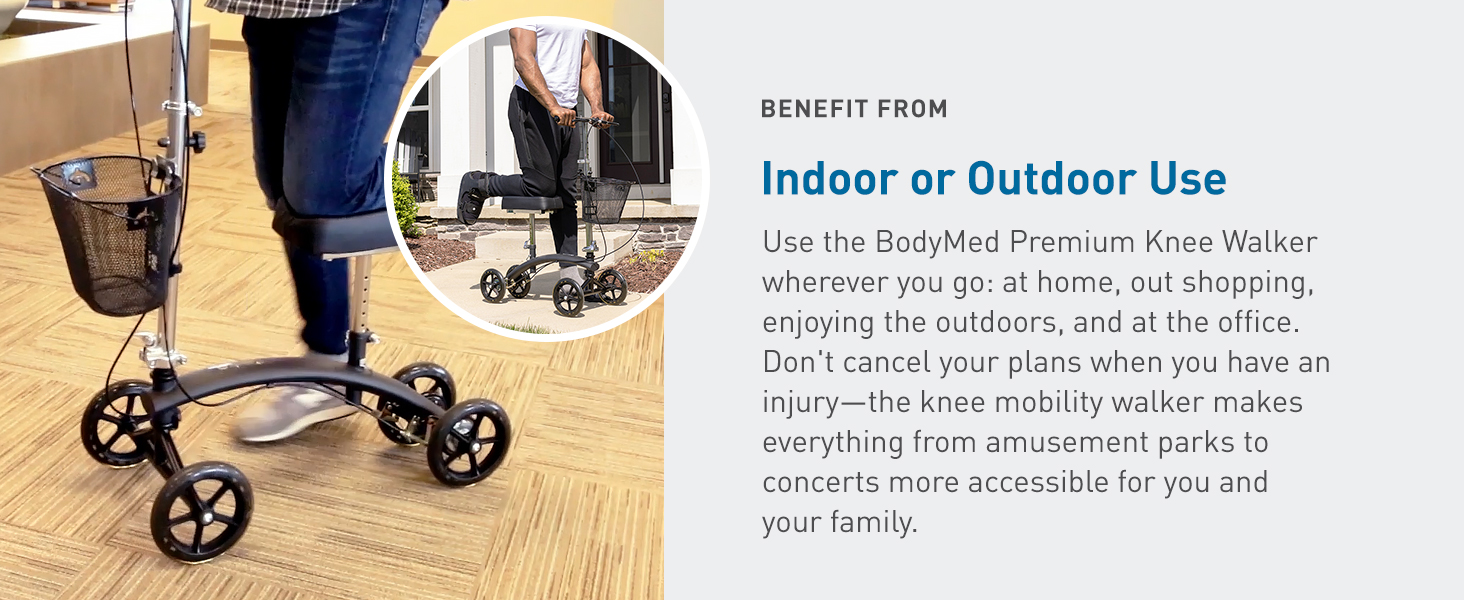 BodyMed Premium Knee Walker