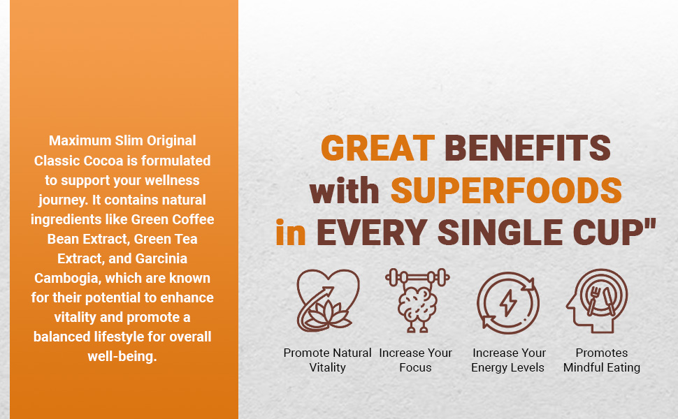 Great Benefits in every cup