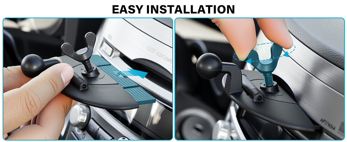 cd car mount
