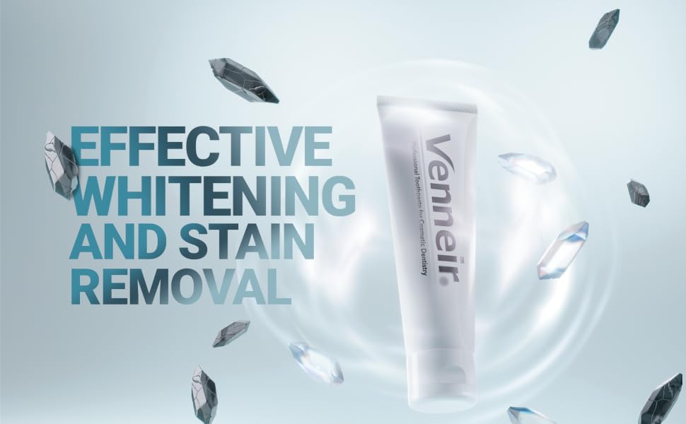 Effective whitening and stain removal