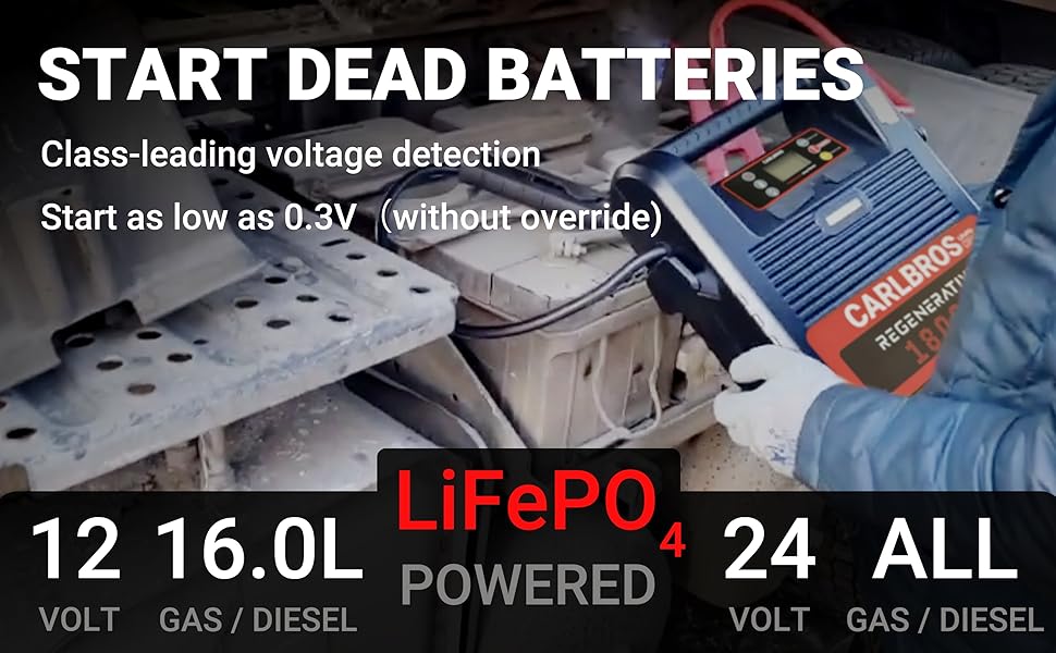 18000A/9000A 12V/24V semi truck jump starter heavy duty diesel